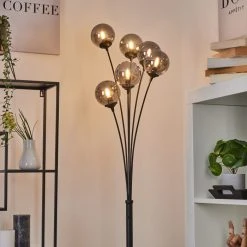 Hofstein Abramo Stehleuchte LED Schwarz, 6-flammig -LED Leuchten Verkäufe 2022 abramo stehleuchte h3570272 10