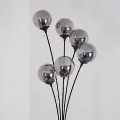 Hofstein Abramo Stehleuchte LED Schwarz, 6-flammig -LED Leuchten Verkäufe 2022 abramo stehleuchte h3570272 7