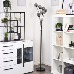 Hofstein Abramo Stehleuchte LED Schwarz, 6-flammig -LED Leuchten Verkäufe 2022 abramo stehleuchte h3570272 9