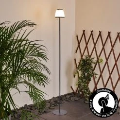 Hofstein Abuya Außenstehleuchte LED Anthrazit, 1-flammig