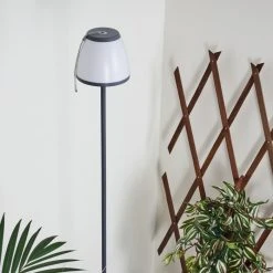 Hofstein Abuya Außenstehleuchte LED Anthrazit, 1-flammig -LED Leuchten Verkäufe 2022 abuya aussenstehleuchte h3394328 10