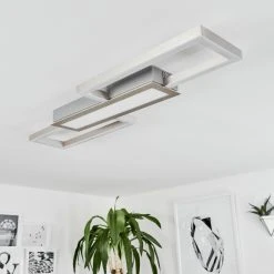 Hofstein Ahrenfeld Deckenleuchte LED Aluminium, 1-flammig, Fernbedienung -LED Leuchten Verkäufe 2022 ahrenfeld deckenleuchte h3562130 9