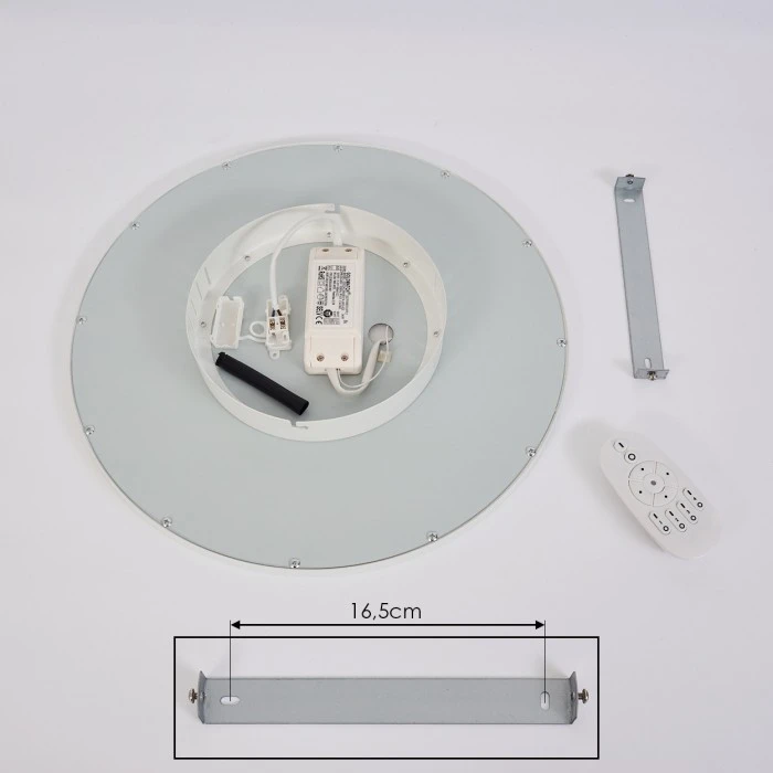 Hofstein Ailik LED Panel Weiß, 1-flammig, Fernbedienung 5 Hofstein Ailik LED Panel Weiß, 1-flammig, Fernbedienung – Bild 5