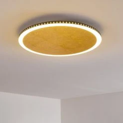 Hofstein Aitrach Deckenleuchte LED Gold, 1-flammig 22 Hofstein Aitrach Deckenleuchte LED Gold, 1-flammig -LED Leuchten Verkäufe 2022 aitrach deckenleuchte h3307434 2