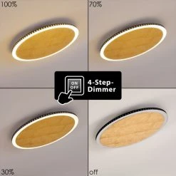 Hofstein Aitrach Deckenleuchte LED Gold, 1-flammig 23 Hofstein Aitrach Deckenleuchte LED Gold, 1-flammig -LED Leuchten Verkäufe 2022 aitrach deckenleuchte h3307434 3