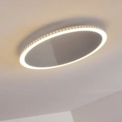 Hofstein Aitrach Deckenleuchte LED Silber, Weiß, 1-flammig -LED Leuchten Verkäufe 2022 aitrach deckenleuchte h3307465 15