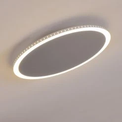 Hofstein Aitrach Deckenleuchte LED Silber, Weiß, 1-flammig -LED Leuchten Verkäufe 2022 aitrach deckenleuchte h3307465 9