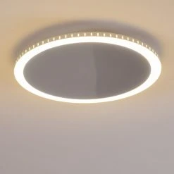 Hofstein Aitrach Deckenleuchte LED Silber, Weiß, 1-flammig -LED Leuchten Verkäufe 2022 aitrach deckenleuchte h3307526 12