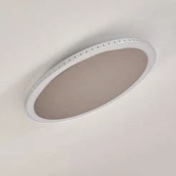 Hofstein Aitrach Deckenleuchte LED Silber, Weiß, 1-flammig -LED Leuchten Verkäufe 2022 aitrach deckenleuchte h3307526 14