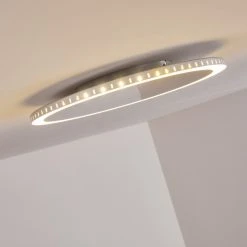 Hofstein Aitrach Deckenleuchte LED Silber, Weiß, 1-flammig -LED Leuchten Verkäufe 2022 aitrach deckenleuchte h3307526 6