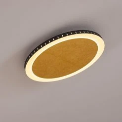 Hofstein Aitrach Deckenleuchte LED Gold, 1-flammig -LED Leuchten Verkäufe 2022 aitrach deckenleuchte h3307557 15