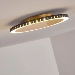 Hofstein Aitrach Deckenleuchte LED Gold, 1-flammig -LED Leuchten Verkäufe 2022 aitrach deckenleuchte h3307557 6