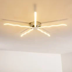 Hofstein Alavus Deckenleuchte LED Chrom, 5-flammig -LED Leuchten Verkäufe 2022 alavus deckenleuchte h3097441 do1 5