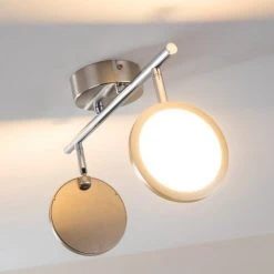 Hofstein Alberton Deckenleuchte LED Hellbraun, 2-flammig 20 Hofstein Alberton Deckenleuchte LED Hellbraun, 2-flammig -LED Leuchten Verkäufe 2022 alberton deckenleuchte h3009024 2