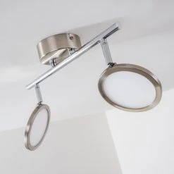 Hofstein Alberton Deckenleuchte LED Hellbraun, 2-flammig 22 Hofstein Alberton Deckenleuchte LED Hellbraun, 2-flammig -LED Leuchten Verkäufe 2022 alberton deckenleuchte h3009024 4