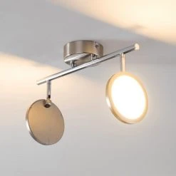 Hofstein Alberton Deckenleuchte LED Hellbraun, 2-flammig 23 Hofstein Alberton Deckenleuchte LED Hellbraun, 2-flammig -LED Leuchten Verkäufe 2022 alberton deckenleuchte h3009024 5