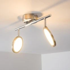 Hofstein Alberton Deckenleuchte LED Hellbraun, 2-flammig 24 Hofstein Alberton Deckenleuchte LED Hellbraun, 2-flammig -LED Leuchten Verkäufe 2022 alberton deckenleuchte h3009024 6