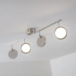 Hofstein Alberton Deckenleuchte LED Hellbraun, 4-flammig -LED Leuchten Verkäufe 2022 alberton deckenleuchte h3009031 10