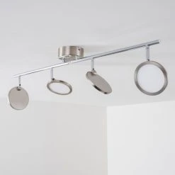 Hofstein Alberton Deckenleuchte LED Hellbraun, 4-flammig -LED Leuchten Verkäufe 2022 alberton deckenleuchte h3009031 14