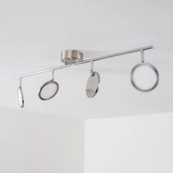 Hofstein Alberton Deckenleuchte LED Hellbraun, 4-flammig -LED Leuchten Verkäufe 2022 alberton deckenleuchte h3009031 15