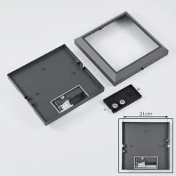 Hofstein Alkmaar Außendeckenleuchte LED Anthrazit, 1-flammig 14 Hofstein Alkmaar Außendeckenleuchte LED Anthrazit, 1-flammig -LED Leuchten Verkäufe 2022 alkmaar aussendeckenleuchte h3651148 4