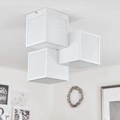 Hofstein Allonville Deckenleuchte LED Wei&szlig;, 1-flammig -LED Leuchten Verkäufe 2022 allonville deckenleuchte h3615652 10