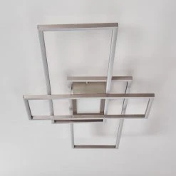 Hofstein Alsterbro Deckenleuchte LED Nickel-Matt, 1-flammig, Fernbedienung -LED Leuchten Verkäufe 2022 alsterbro deckenleuchte h3308387 5