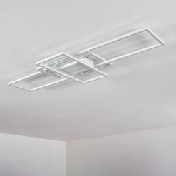 Hofstein Alsterbro Deckenleuchte LED Weiß, 1-flammig, Fernbedienung -LED Leuchten Verkäufe 2022 alsterbro deckenleuchte h3312193 4