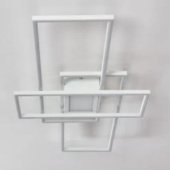 Hofstein Alsterbro Deckenleuchte LED Weiß, 1-flammig, Fernbedienung -LED Leuchten Verkäufe 2022 alsterbro deckenleuchte h3312193 5