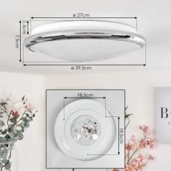 Hofstein Altdorf Deckenleuchte LED Wei&szlig;, 1-flammig -LED Leuchten Verkäufe 2022 altdorf deckenleuchte h3542309 3