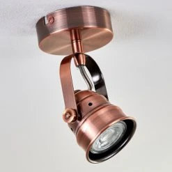 Hofstein Aniak Deckenleuchte LED Kupferfarben, 1-flammig -LED Leuchten Verkäufe 2022 aniak deckenleuchte h3363546 8