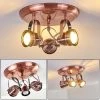 Hofstein Aniak Deckenleuchte LED Kupferfarben, 3-flammig
