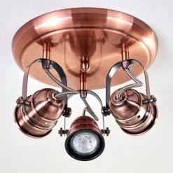 Hofstein Aniak Deckenleuchte LED Kupferfarben, 3-flammig -LED Leuchten Verkäufe 2022 aniak deckenleuchte h3363683 5