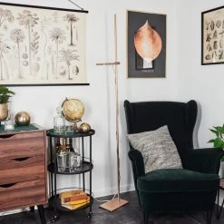 Hofstein Anneau Stehleuchte LED Kupferfarben, 1-flammig -LED Leuchten Verkäufe 2022 anneau stehleuchte h3457344 9