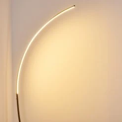 Hofstein Antares Bogenlampe LED Nickel-Matt, 1-flammig -LED Leuchten Verkäufe 2022 antares bogenlampe h3266144 do4 14