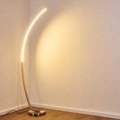 Hofstein Antares Bogenlampe LED Nickel-Matt, 1-flammig -LED Leuchten Verkäufe 2022 antares bogenlampe h3266144 do4 19