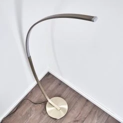 Hofstein Antares Bogenlampe LED Nickel-Matt, 1-flammig -LED Leuchten Verkäufe 2022 antares bogenlampe h3266144 do4 6