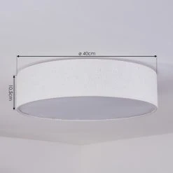 Hofstein Antillo Deckenleuchte LED Weiß, 1-flammig -LED Leuchten Verkäufe 2022 antillo deckenleuchte h3436462 3