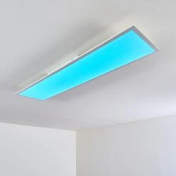 Hofstein Antria LED Panel Weiß, 1-flammig, Fernbedienung, Farbwechsler -LED Leuchten Verkäufe 2022 antria led panel h3013700 10