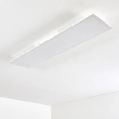 Hofstein Antria LED Panel Weiß, 1-flammig, Fernbedienung, Farbwechsler -LED Leuchten Verkäufe 2022 antria led panel h3013700 5