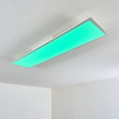 Hofstein Antria LED Panel Weiß, 1-flammig, Fernbedienung, Farbwechsler -LED Leuchten Verkäufe 2022 antria led panel h3013700 7