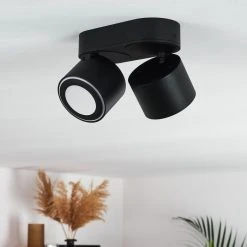 Hofstein Appleton Deckenleuchte LED Schwarz, 1-flammig -LED Leuchten Verkäufe 2022 appleton deckenleuchte h3381694 10