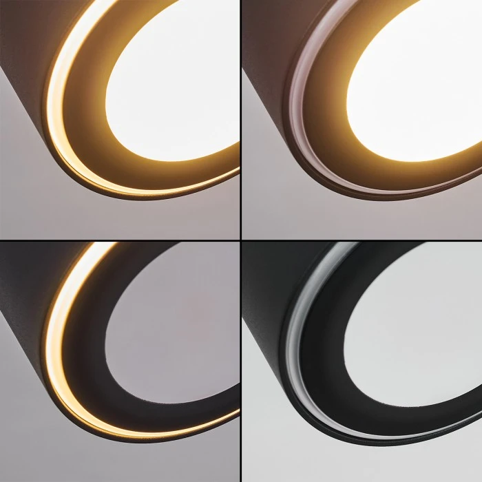 Hofstein Appleton Deckenleuchte LED Schwarz, 1-flammig 2 Hofstein Appleton Deckenleuchte LED Schwarz, 1-flammig – Bild 2