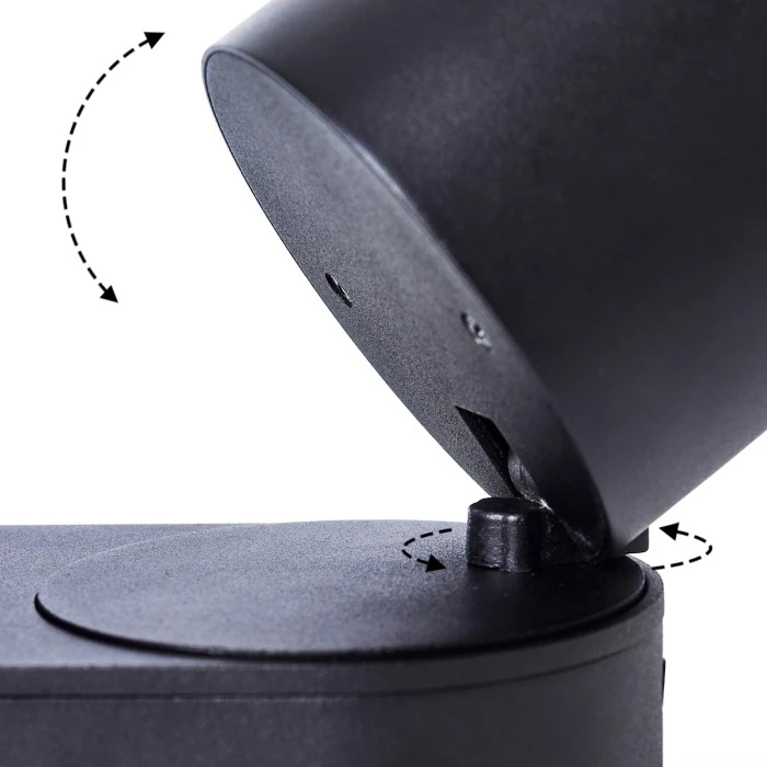 Hofstein Appleton Deckenleuchte LED Schwarz, 1-flammig 6 Hofstein Appleton Deckenleuchte LED Schwarz, 1-flammig – Bild 6