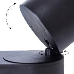 Hofstein Appleton Deckenleuchte LED Schwarz, 2-flammig -LED Leuchten Verkäufe 2022 appleton deckenleuchte h3381809 5