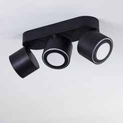 Hofstein Appleton Deckenleuchte LED Schwarz, 2-flammig -LED Leuchten Verkäufe 2022 appleton deckenleuchte h3381809 7