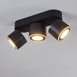Hofstein Appleton Deckenleuchte LED Schwarz, 2-flammig -LED Leuchten Verkäufe 2022 appleton deckenleuchte h3381809 9