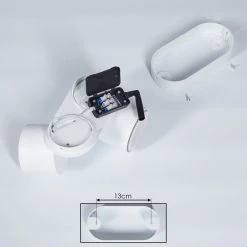 Hofstein Appleton Deckenleuchte LED Weiß, 4-flammig -LED Leuchten Verkäufe 2022 appleton deckenleuchte h3393086 4