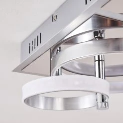 Hofstein Aragno Deckenleuchte LED Nickel-Matt, Chrom, 1-flammig -LED Leuchten Verkäufe 2022 aragno deckenleuchte h167312 10