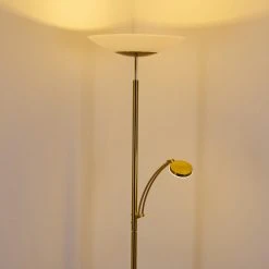 Hofstein Argostoli Deckenfluter LED Messing, 2-flammig -LED Leuchten Verkäufe 2022 argostoli deckenfluter h3331286 10